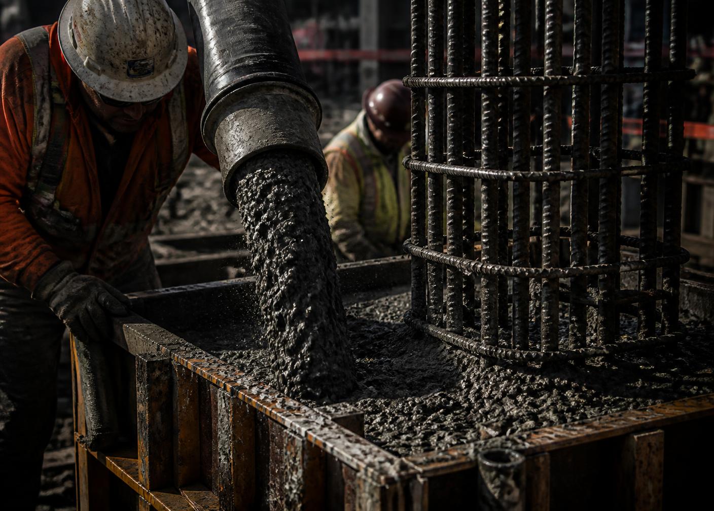 Structural Concrete construction work
