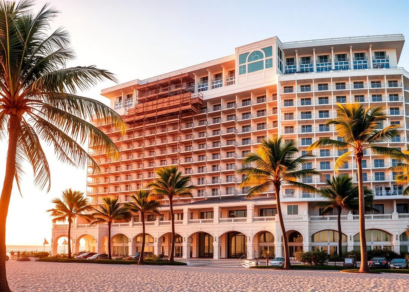 Eden Roc Miami Beach — Hotel restoration scope on an occupied oceanfront property
